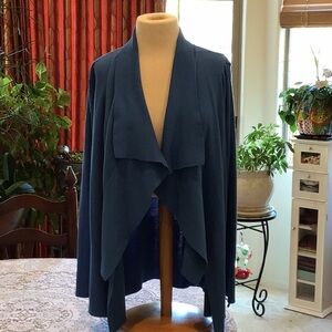 Blue Cardigan by Red.